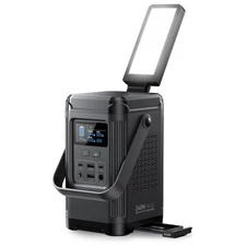 154Wh LiFePO4 Portable Power Station 240W 7-Port Solar Generator w/LED