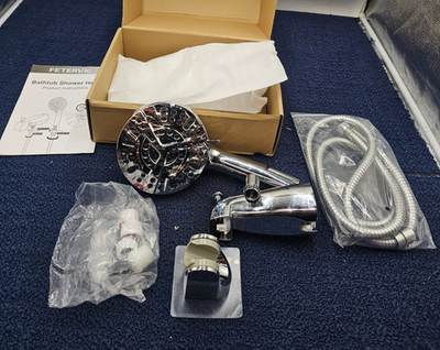 #ad FETERVIC Bathtub Faucet Sprayer Slip On Tub Spout High Pressure Setting $32.00