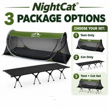 Folding Camping Cot Cot Only Or Set Portable Elevated Outdoor Camping Bed