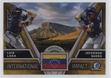 2024 Bowman Chrome International Impact Luis Lara Jeferson Quero #II-9 00gy