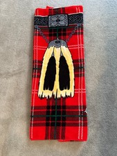 Thistle Instakilt Famous Kilt Towel Red Scottish Tartan - Never Used
