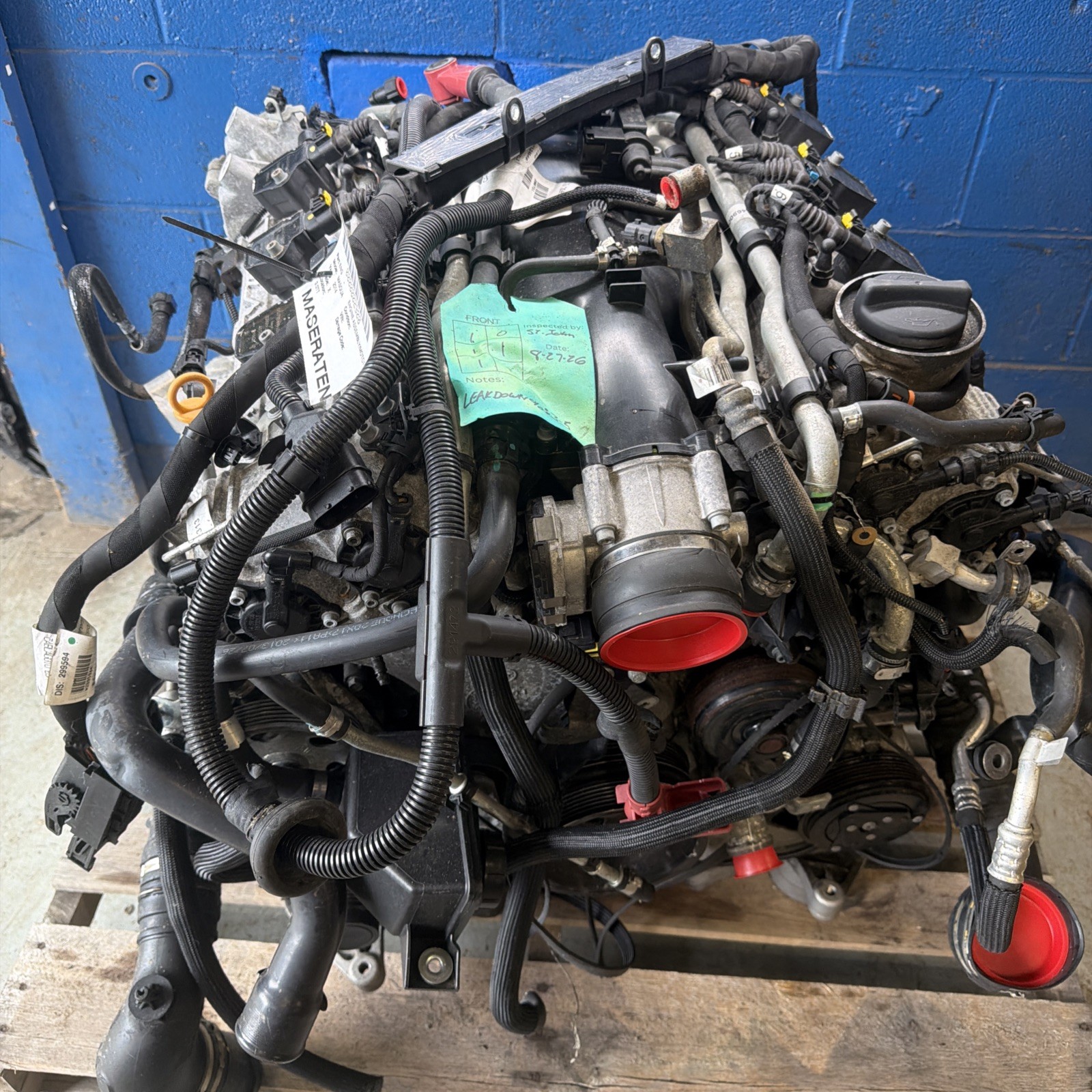 Maserati Ghibli 2014-2020 Engine assembly