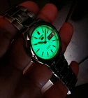 Seiko 5 Full Lume Green Sunburst Dial Ultra Rare Retro Vintage Automatic JDM OEM