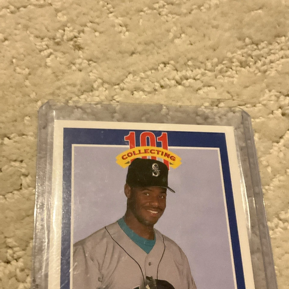 1997 Upper Deck Collectors Choice KEN GRIFFEY JR #244 Mariners COLLECTING 101 - Image 2 of 4
