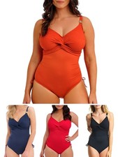 Fantasie Ottawa Swimsuit Twist Front Adjustable Leg Swimming Costume Swimwear