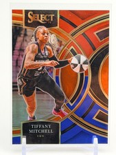 Tiffany Mitchell 2024 Panini Select WNBA Prizms Red and Blue #189 SN #/399