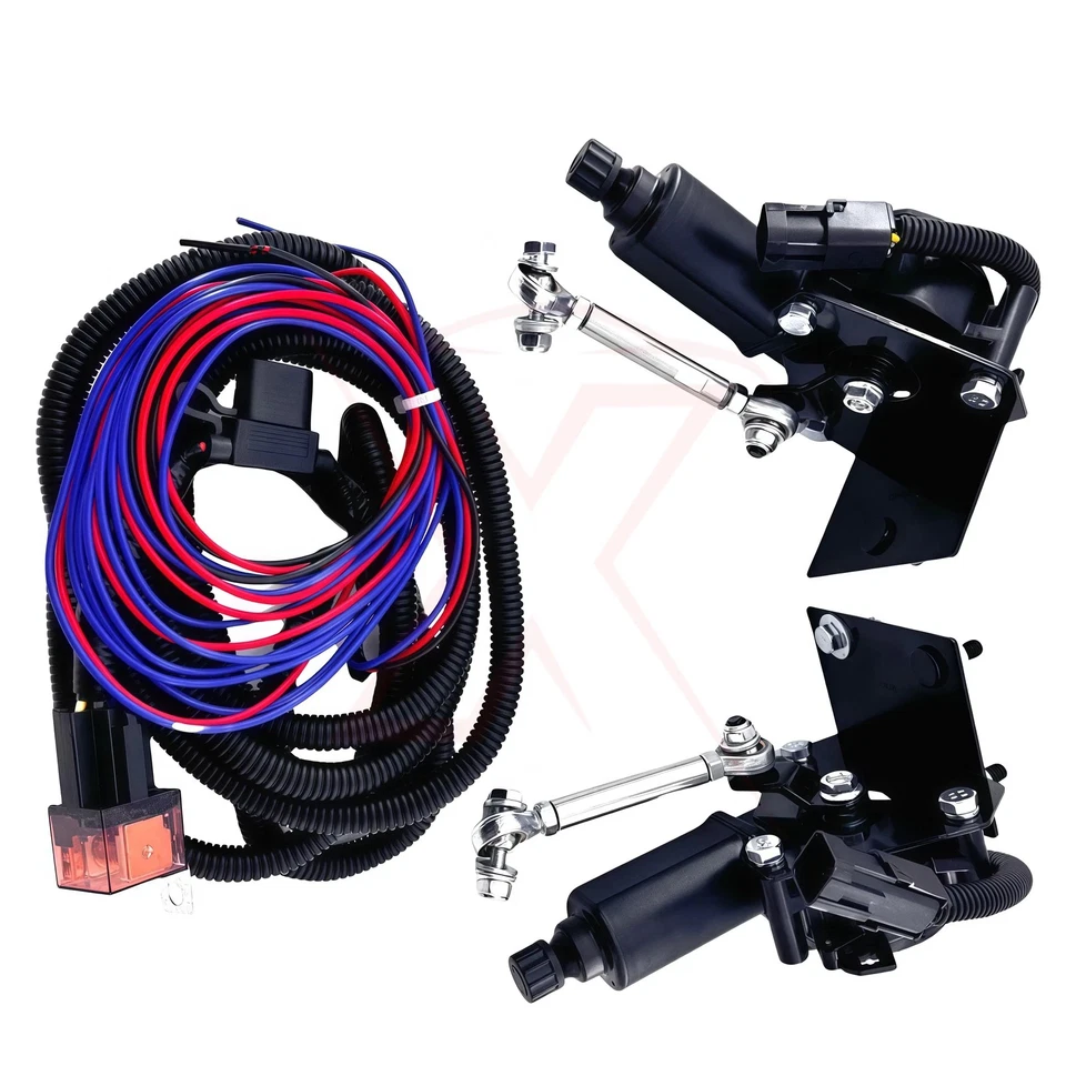 Fits 1967-1969 Ford Thunderbird 3PCS Electric Headlight Conversion Kit New Motor - Image 2 of 4