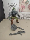 Vintage SOFTHEAD TMNT Ninja Turtles Figure Rocksteady 1988 Complete