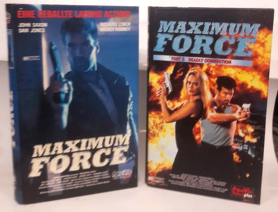 Maximum Force Teil 1 & 2 - Pacific Video Plus - VHS