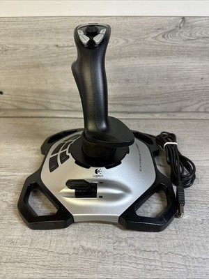 Logitech Extreme 3D Pro USB Joystick 863225-1000 J-UK17 Tested Fully Functional