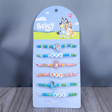 Bluey BFF Children's Beaded Stretch Bracelets
