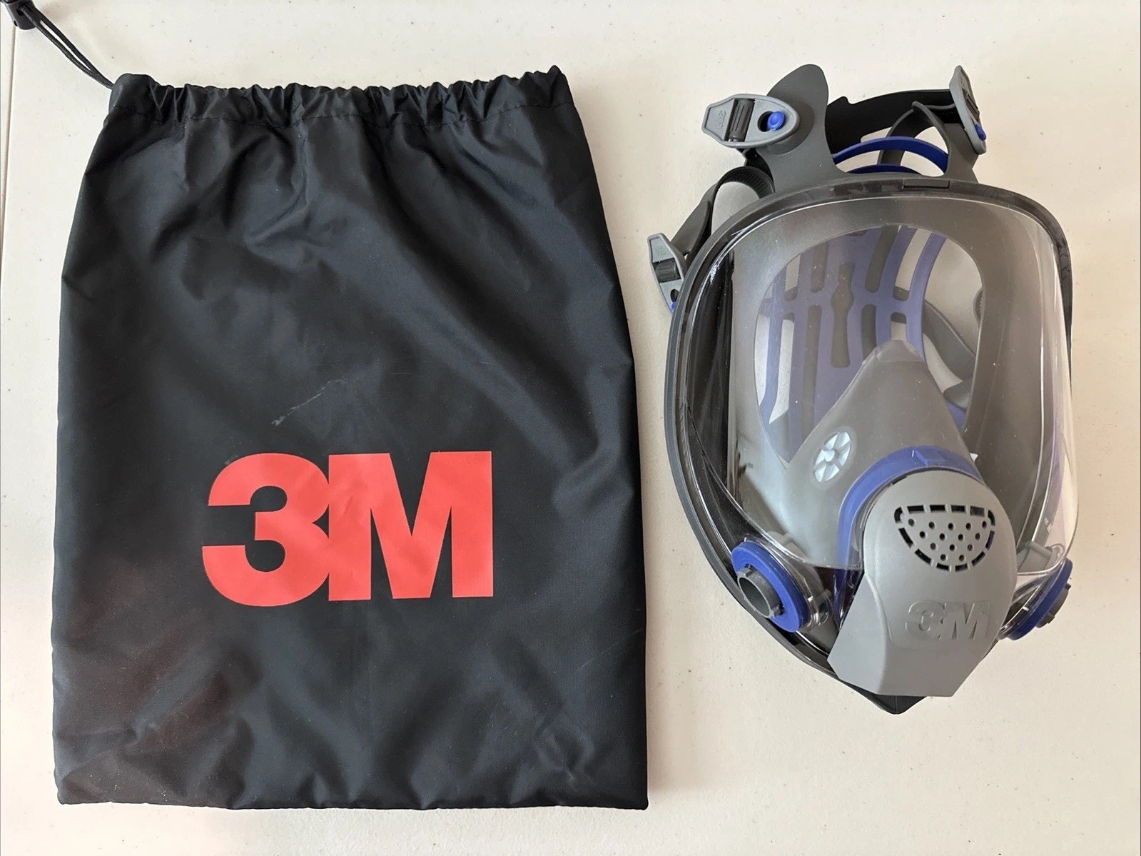 3M Ultimate FX FF-403 Full Face Respirator Large Unused w/ 3M Storage Bag