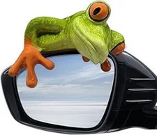 Car Rear View Mirror Ornament Personalized Statue Funny Cute Car Size Side