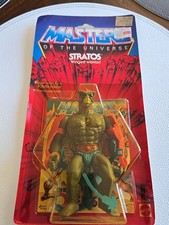 Vintage 1982 Stratos He-Man Masters of the Universe - MOC 12 Back  Sealed  New