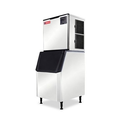 Commercial Ice Maker 1000 lbs/day, WESTLAKE Full Cube Machine w/ 440 lbs Bin