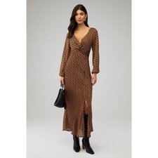 MINKPINK Valentina Maxi Dress Black Floral S NWT Sold Out