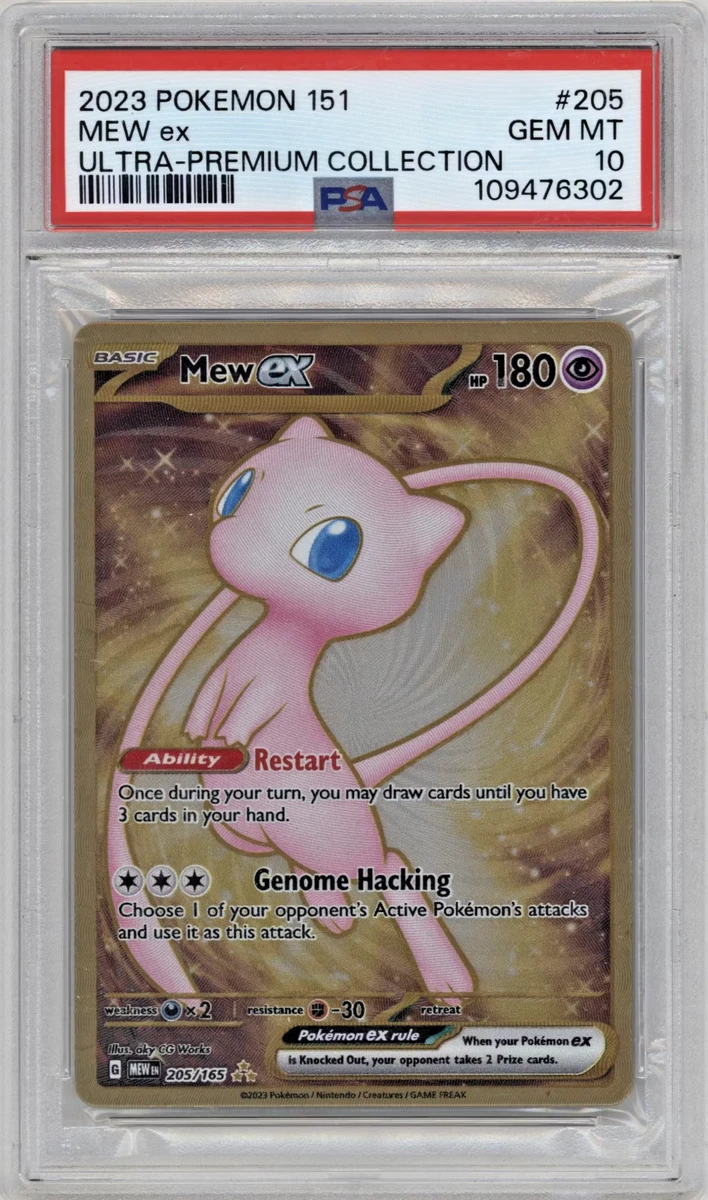 Pokémon TCG Professional Sports Authenticator (PSA) Metal Grade 10