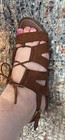 Carlos by Carlos Santana Women's Gladiator Strappy Lace-Up Sandals — photo 3