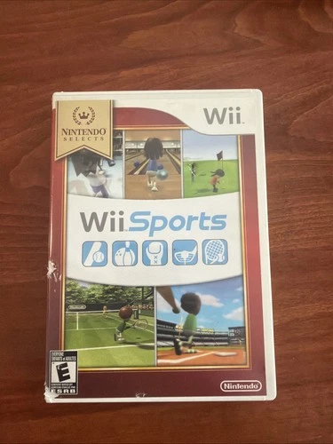 Wii Sports Nintendo Selects Game w/Hard Case & all inserts COMPLETE