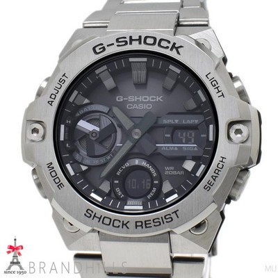 Casio G-SHOCK GST-B400D-1AJF G-STEEL Solar Bluetooth Black Dial SS Resin Japan