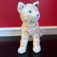 Steiff Tapsy Tiger Cat, Great Condition, Collector-Owned, Blank Button, 7  
