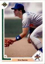 Eric Karros 1991 Upper Deck Star Rookie Card #24. rookie card picture