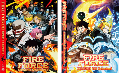 DVD ANIME FIRE FORCE SEASON 1-3 COMPLETE SERIES VOL.1-73 END