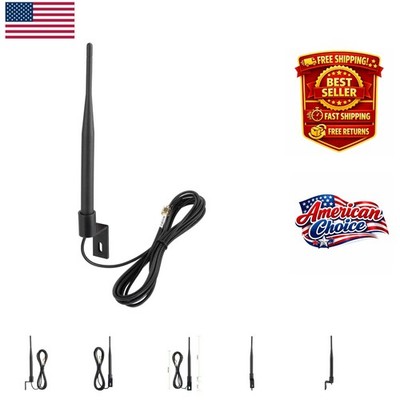 Enhanced Signal Outdoor 5dBi Dual Band WiFi Antenna with Mounting Bracket