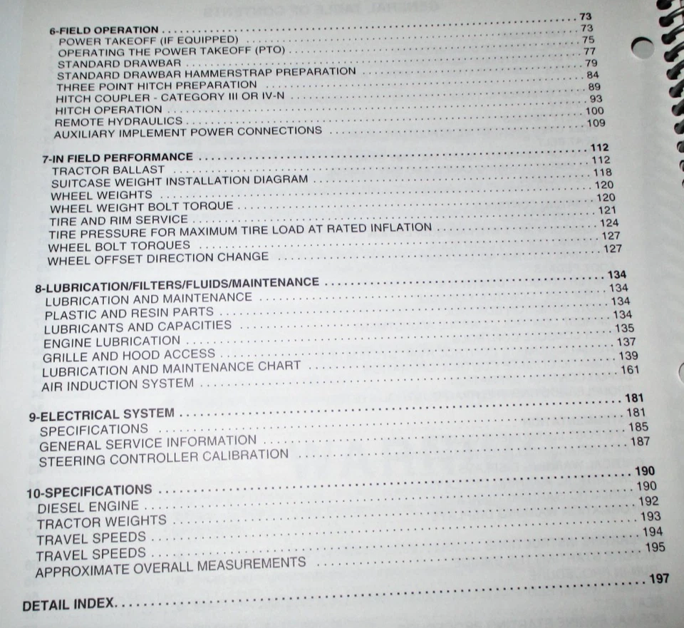 Case IH Steiger STX275 STX325 Tractor Operators Manual 6-6230 4-00 CIH ORIGINAL! - Image 3 of 4