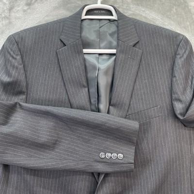 Ralph Lauren blazer Men's size 46XL Pin stripe suit pants set pair coat jacket