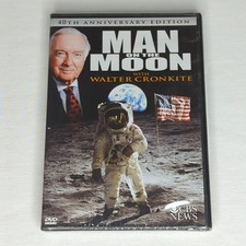 Man on the Moon with Walter Cronkite DVD - New Sealed