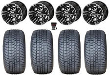 LSI Yukon 10" Golf Wheels Machined 205x50 Pro Rider Tires Yamaha