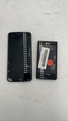 Motorola Moto Z3 XT1929-17 Black Verizon Smartphone FOR PARTS Lot of 2