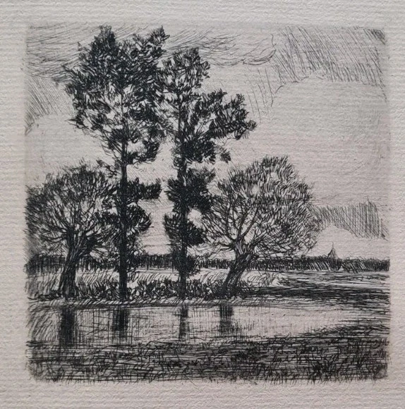 WALTER LEISTIKOW 2 x Originalradierung Buch Lovis Corinth Das Leben Berlin 1910 - Bild 2 von 4