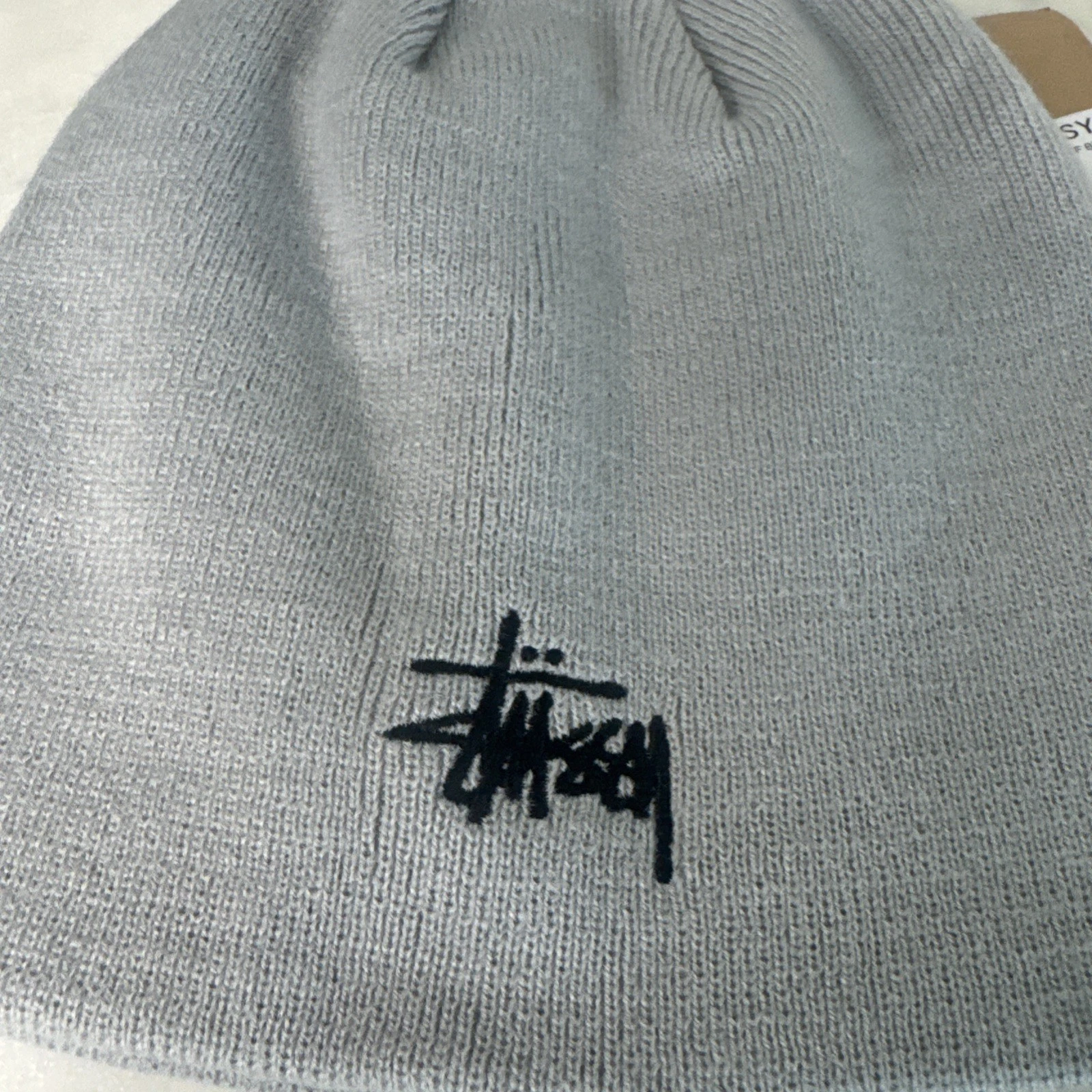 Stussy Cuff Beanie Stone NWT Nice Color way Logo Hat New 1321085 Skull Cap