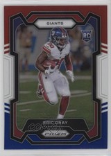 2023 Panini Prizm Rookies Red White & Blue Prizm Eric Gray #377 1o9g