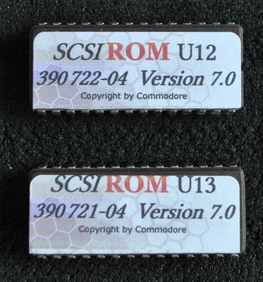   Commodore Amiga SCSI ROMs V7.0 A2630 / A2620 Turbo Cards - Retro Hardware