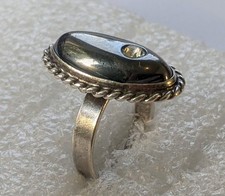 Vintage ring sterling silver 925 Size 6 Weight 4.61 g.