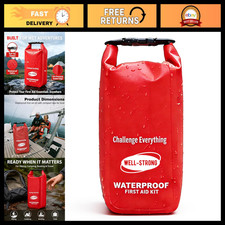 Waterproof Emergency First Aid Kit for Fishing, Kayaking, Boating, Camping, Beac