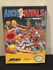Arch-Rivals (Acclaim, 1990) Juego NES con Caja y Manual - &iexcl;Probado!