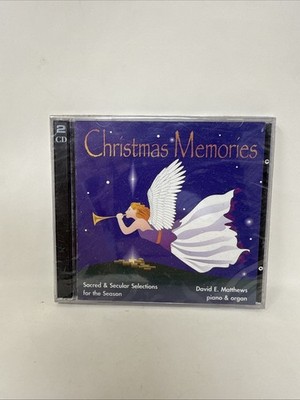 Christmas Memories David E Matthews Piano & Organ 2 CD Set