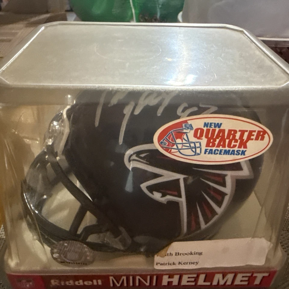 Máscara facial vintage Riddell Mini Helment Quarterback ATLANTA FALCONS ¡Nueva!! Foto 4 de 4