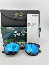 MAUI JIM Polarized Sunglasses MJ737-02 CA Koko Head Canada Black Blue Hawaii NIB
