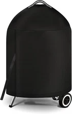 iCOVER 22in Grill Cover BBQ Cover for Weber 22in Charcoal Kettle Grills