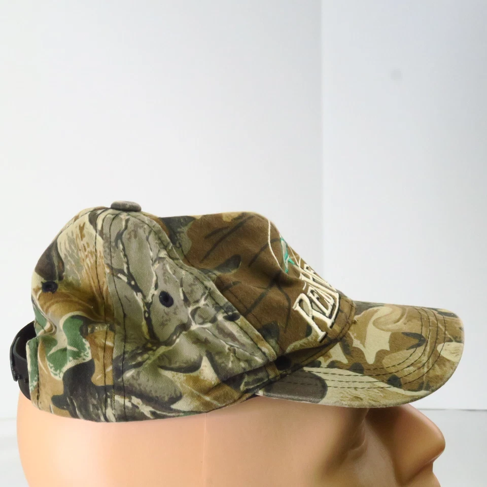 Pelirroja Bosque Camuflaje Hechizo Correa Retroceso Jóvenes Niños Niños Sombrero Gorra Caza Foto 3 de 4