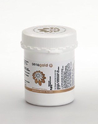 Schuessler Salz Nr. 2 - Calcium phosphoricum D6 - 1000 Tabletten, glutenfrei