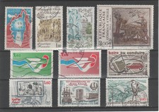 FRANCE - LOT DE TIMBRES OBLITÉRÉS - TB - Virgile Corse Héron École navale  Vichy
