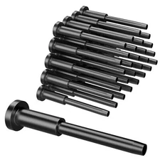 30 Pcs 1/8" Black Stainless Steel Invisible Receiver and Swage Stud End fo Post