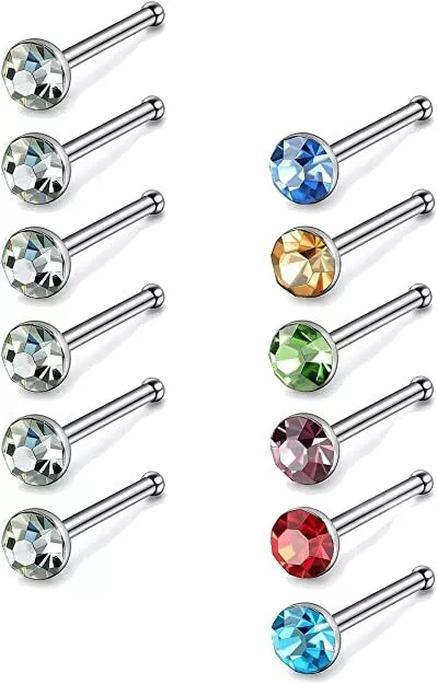 How to put in deals a straight nose stud