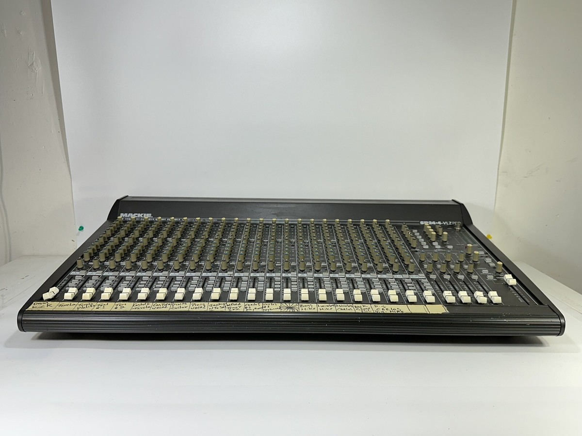 Mackie SR 24-4 VLZ Pro 24x4x2 4-Bus Mixing Console with Hard